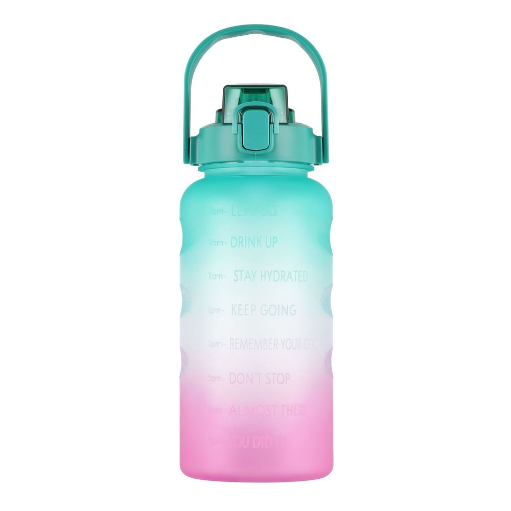 Motivasjons drikkeflaske 2000 ml - Assorterte farger
