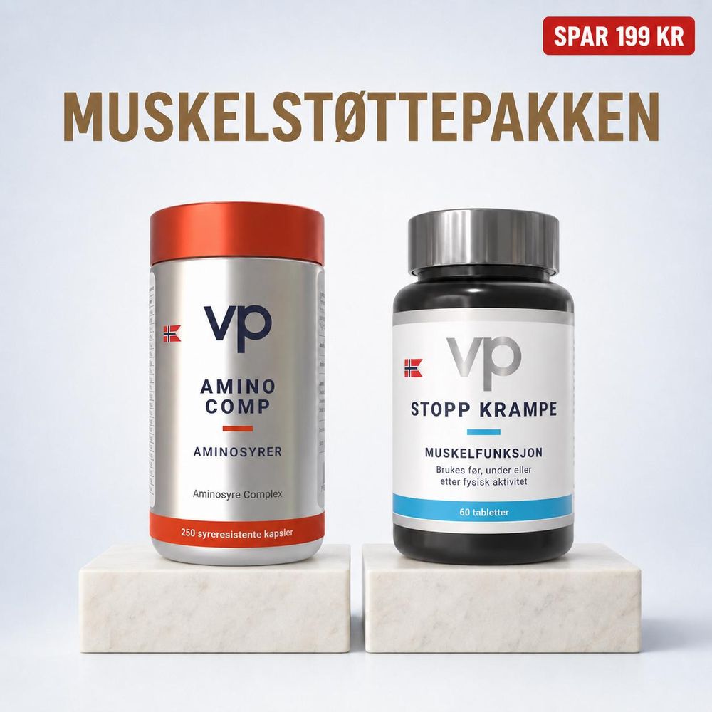 Muskelstøttepakken - Amino Comp + Stopp Krampe