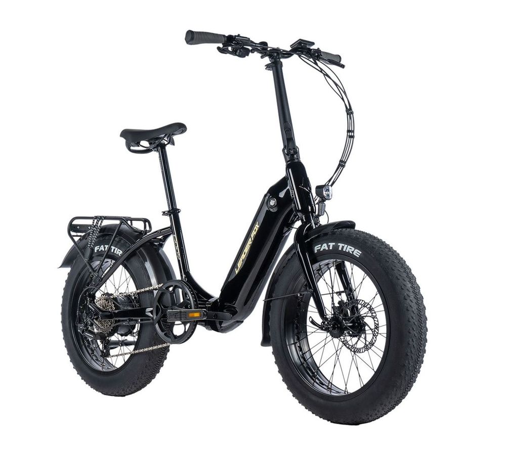 Fatbike Cody 20 Sammenleggbar Elsykkel Sort edition