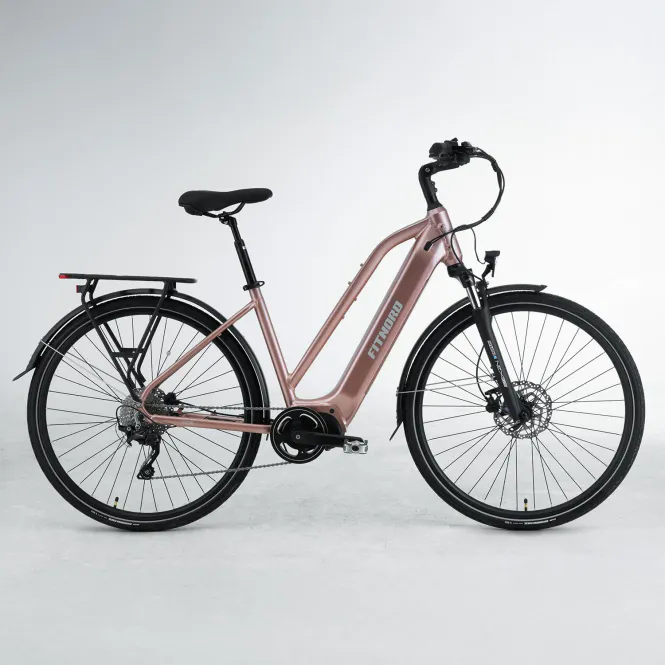 Hovedbilde FitNord Ava 500 G2 Elsykkel, roségull