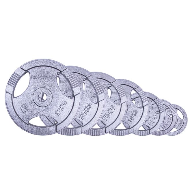 Hovedbilde Vektskivesett 1,25–25 kg - 30 mm ...