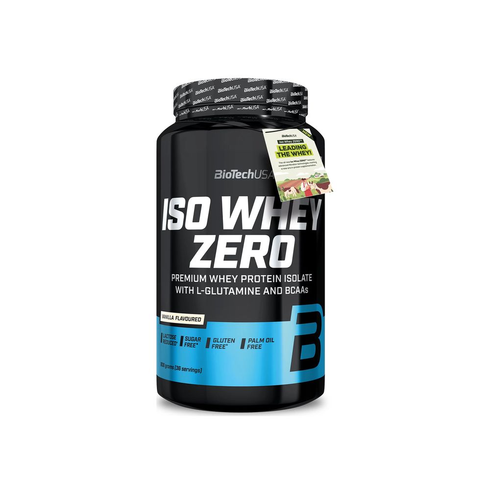 BioTechUSA Iso Whey Zero - Flere varianter - 908 g