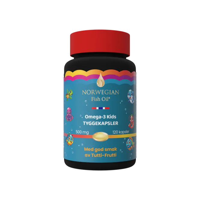 Hovedbilde Omega-3 Kids Tyggekapsler
