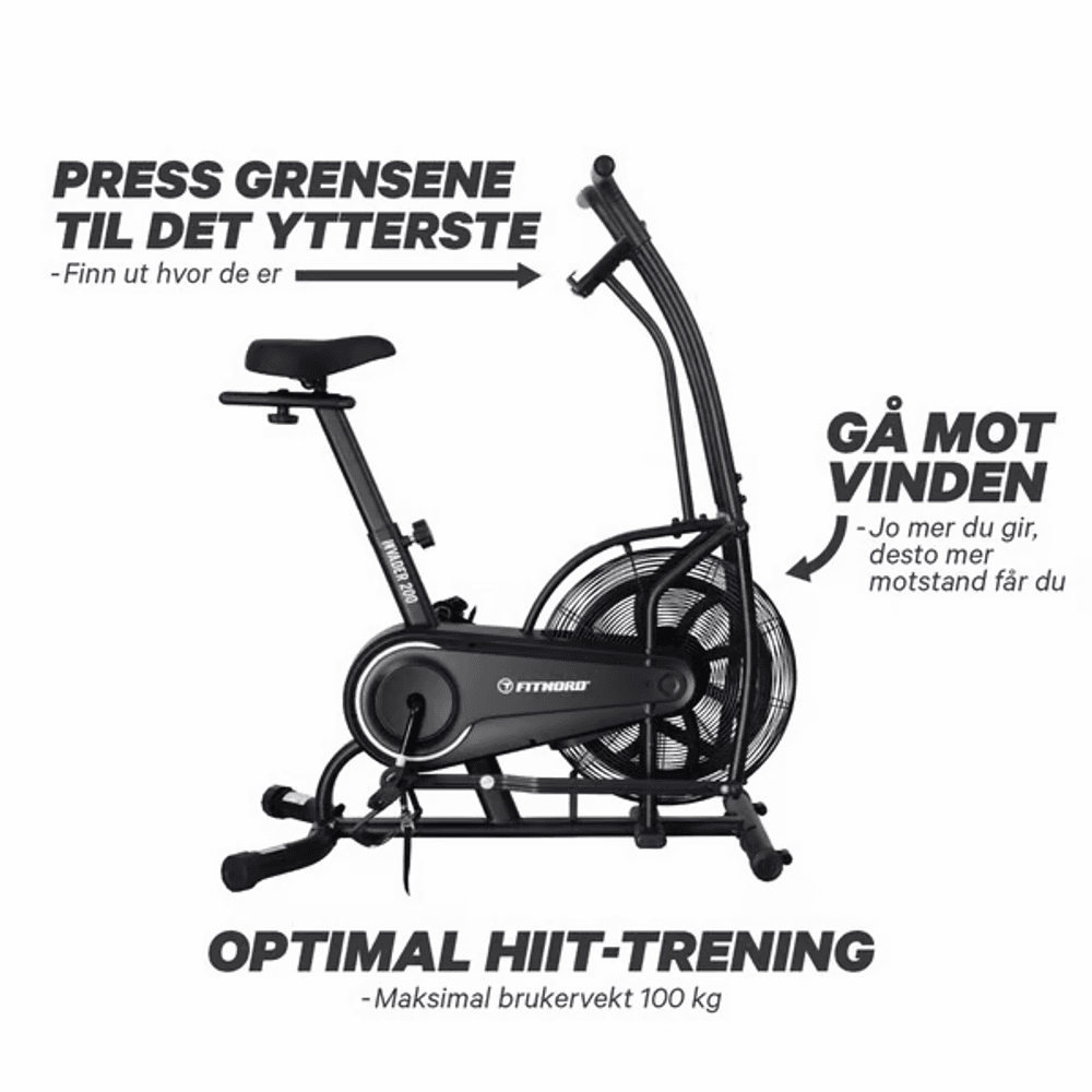 Invader 200 Airbike Luftmotstandssykkel
