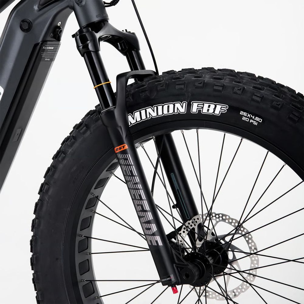 FitNord Rumble 1000 Elfatbike G2, svart