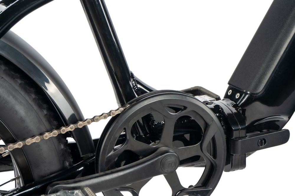 Fatbike Cody 20 Sammenleggbar Elsykkel Sort edition