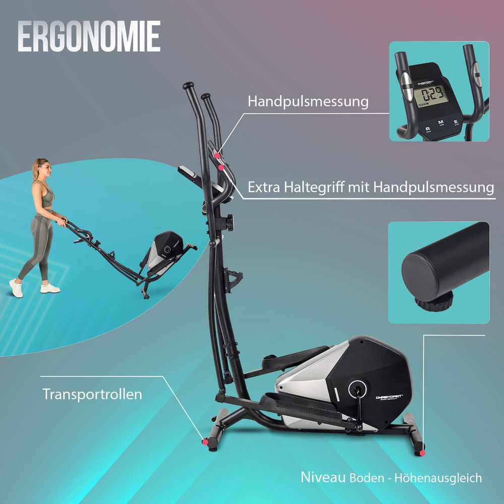 Ellipsemaskin CT 5 fra Christopeit