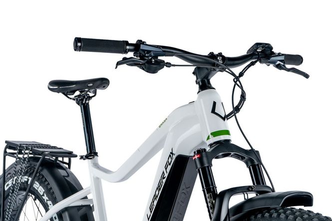 Hovedbilde Leader Fox Brasa 26 Fatbike Hvit