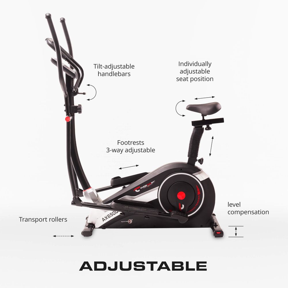 AX 6500 Hybrid Ellipsemaskin 2-i-1