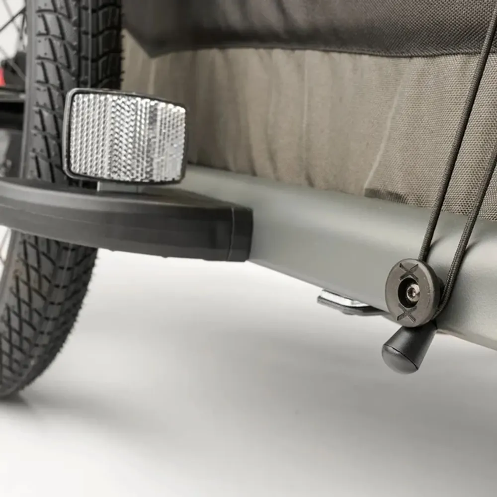 Sykkeltilhenger med fjæring TaXXi 118 liter 45 kg
