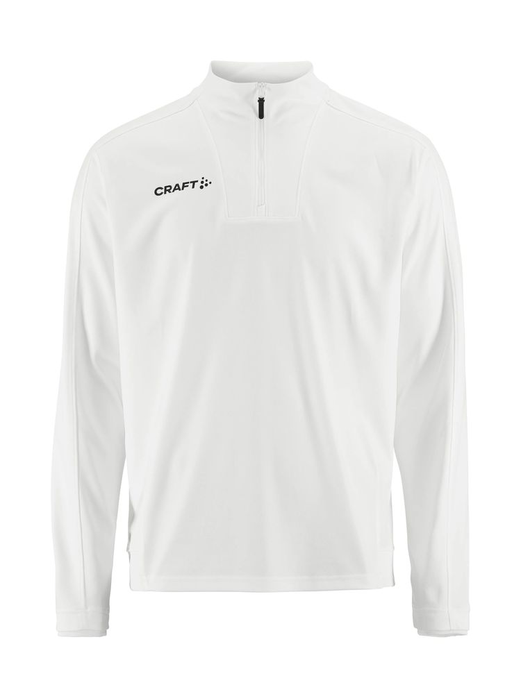 Craft Evolve 2.0 Half Zip – treningsgenser i hvit til herre