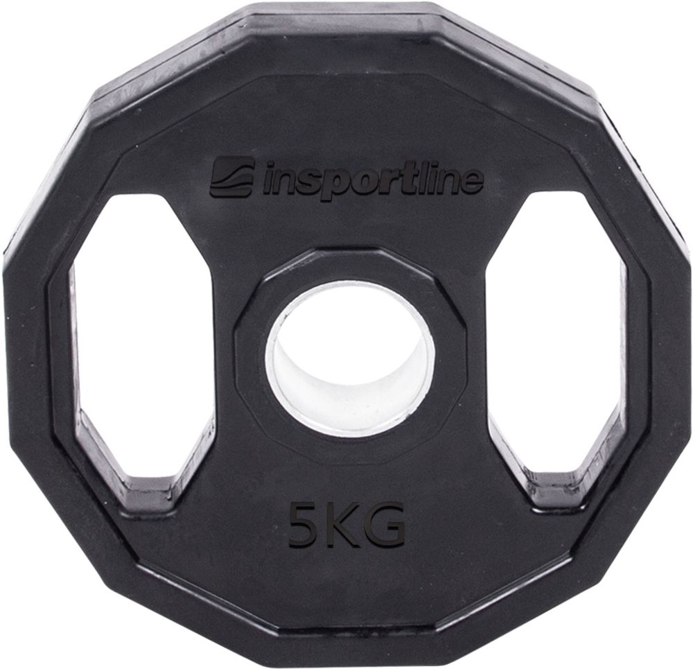 Vektskivesett 107,5 kg 50 mm gummibelagt Ruberton